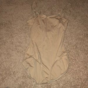 Capezio dance leotard-nude